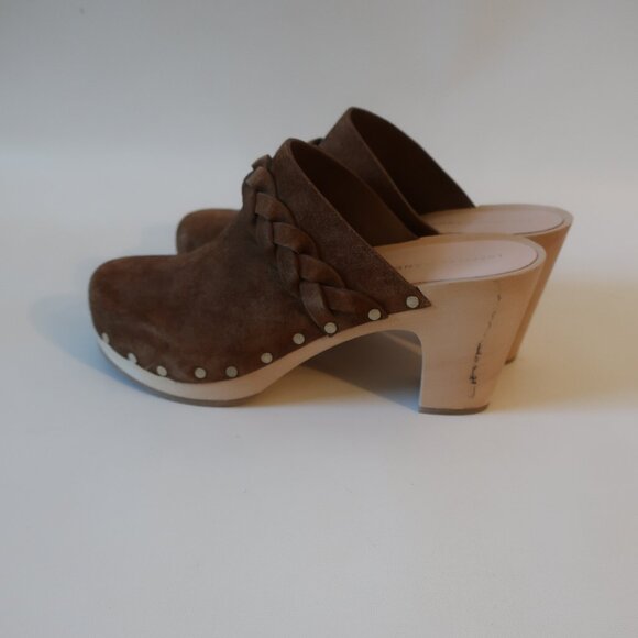 Loeffler Randall Brown Suede Mules - Picture 8 of 13